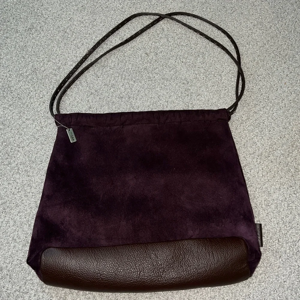 The SAK by Elliot Lucca‎ Hobo shoulder bag leather trim and straps